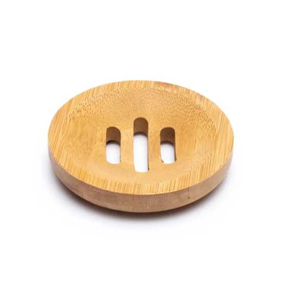 Eigen merk - Bamboe Zeepbakje Rond