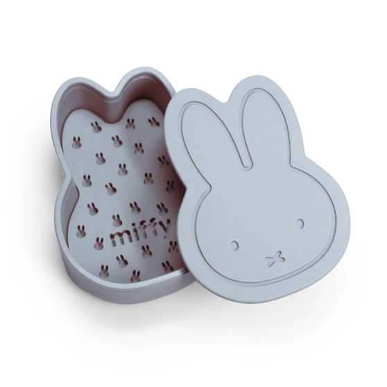 Atelier Pierre Miffy Care - Nijntje Silicone Zeepdoosje Silver Blue | Miffy Soapbox