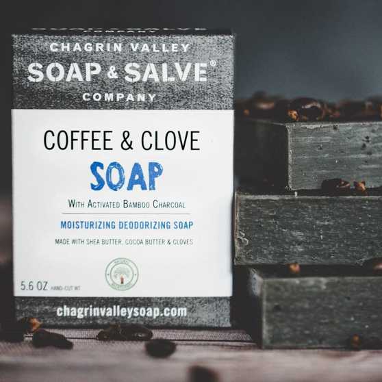 Chagrin Valley - Coffee & Clove Scrubby Soap