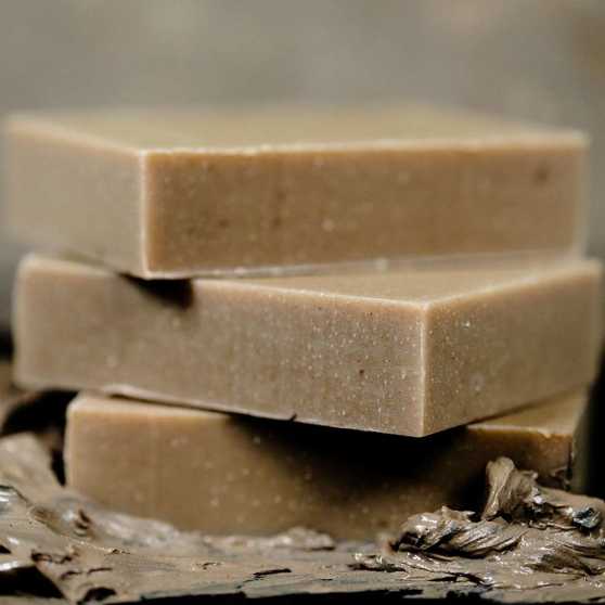 Chagrin Valley Dead Sea Black Clay Soap