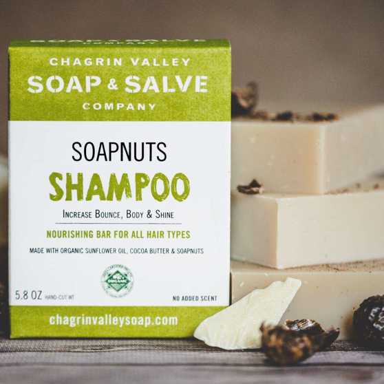 Chagrin Valley - Soapnuts Shampoo Bar