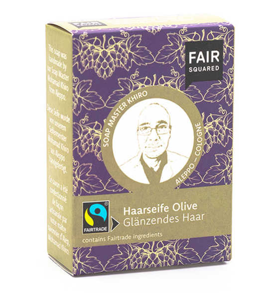 Fair Squared - Haarzeep Olijf Glanzend Haar