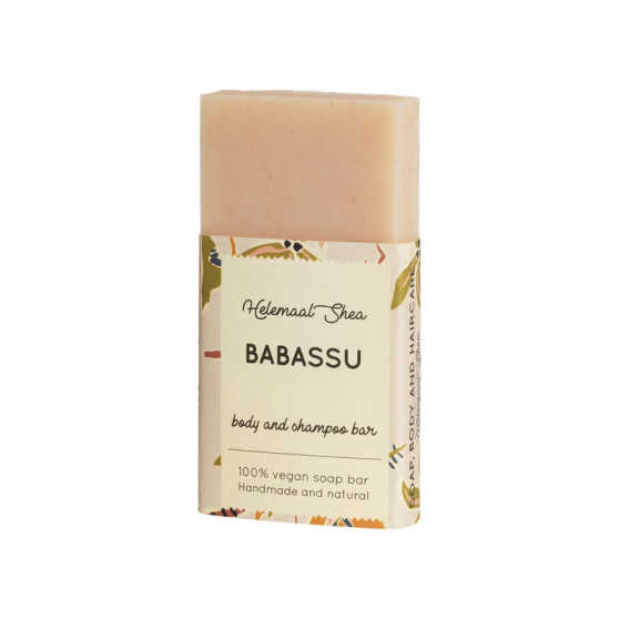 HelemaalShea - Babassu Haar & Body Zeep (Allergeen Vrij) - Mini / Tester