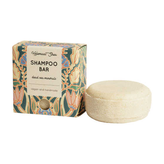 HelemaalShea - Shampoo Bar - Alle Haartypen - Dode Zee mineralen