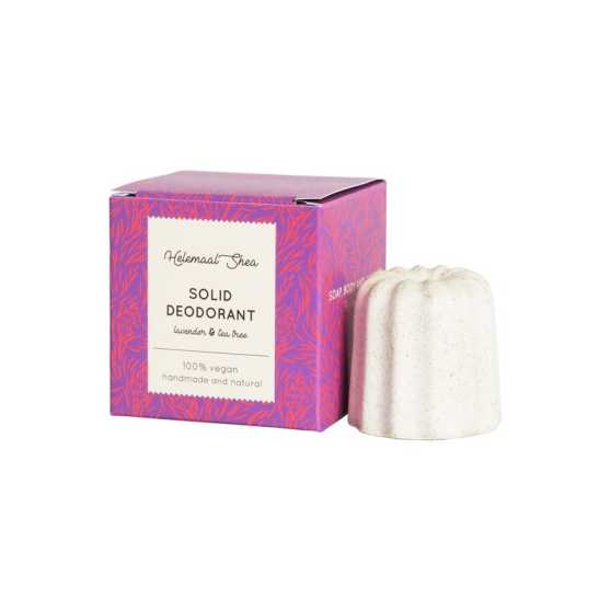 HelemaalShea - Vaste Deodorant Lavendel & Tea tree