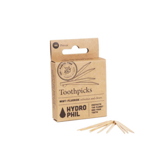 Hydrophil - Tandenstokers van FSC bamboe (150 stuks)