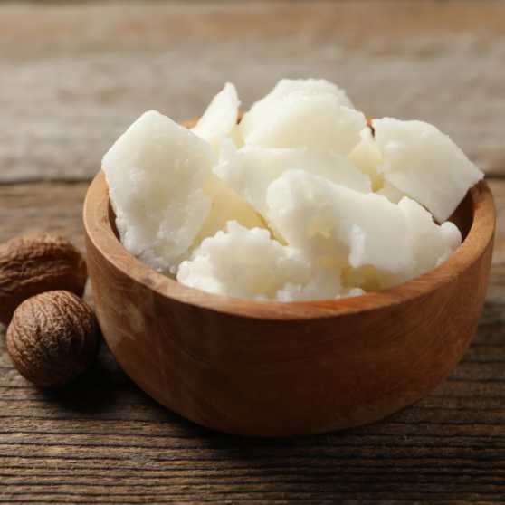 Pure ongeraffineerde shea butter voor droge huid en haar