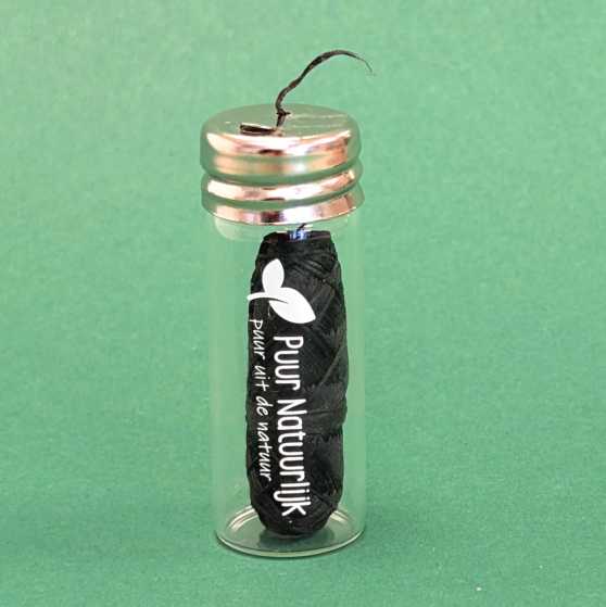 Puur Natuurlijk Bamboe Flosdraad Charcoal (30m)