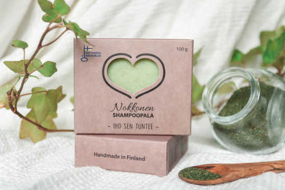 Catteco - Brandnetel Shampoo Bar (geurloos)