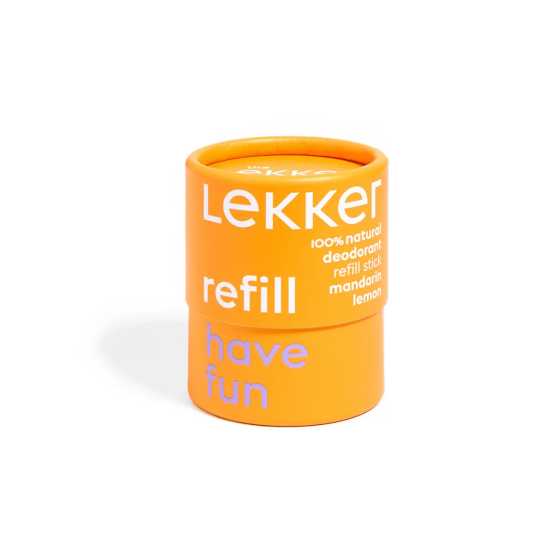The Lekker Company - refill deo stick - have fun