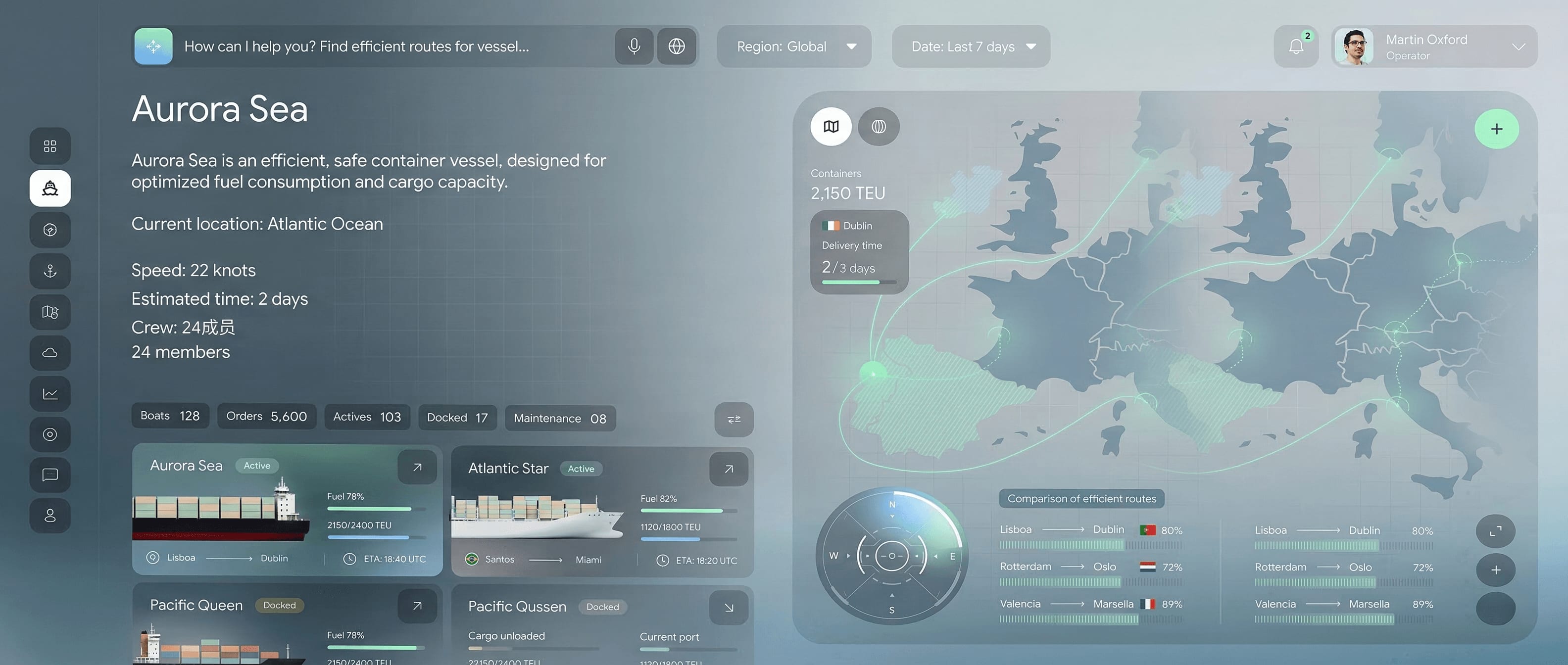 Vela.OS — Maritime Logistics & Autonomous Navigation