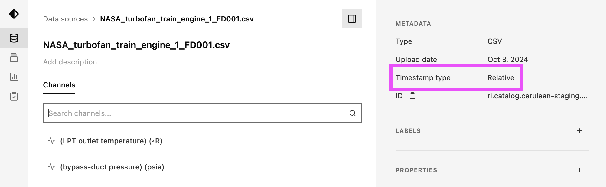 relative-dataset-list