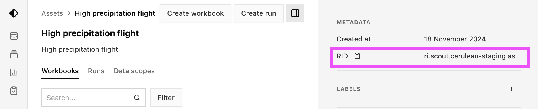 run-metadata