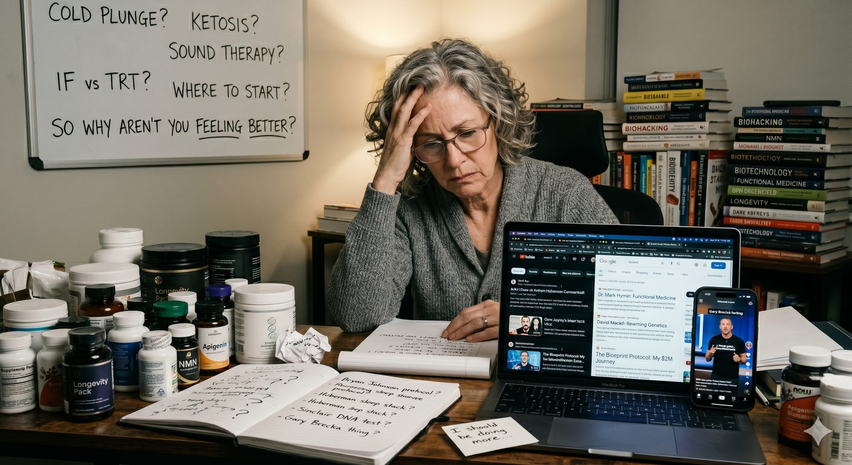 Overwhelmed by health information