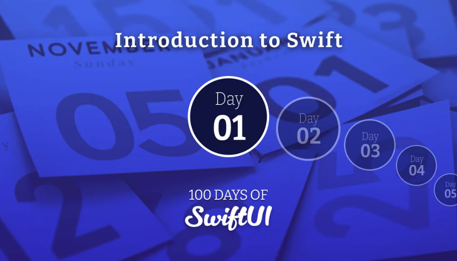 Hacking with swift image Day 1