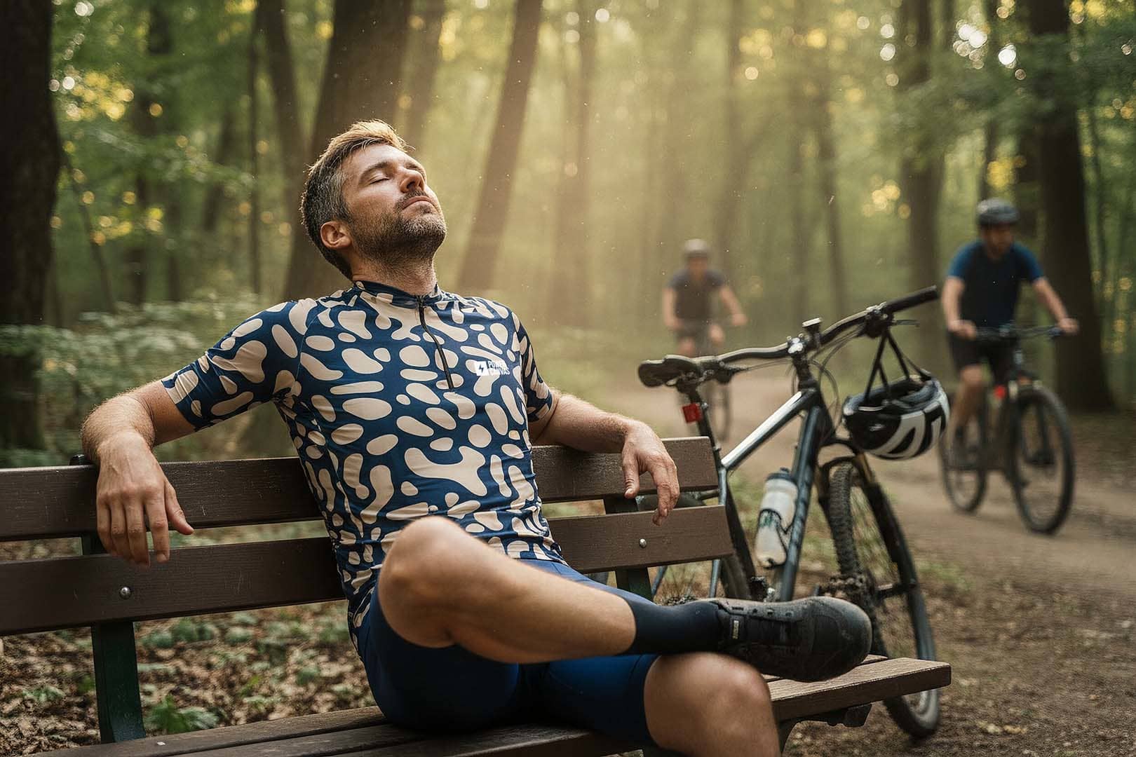 Cycling jersey with short zipper - miniaturka 7