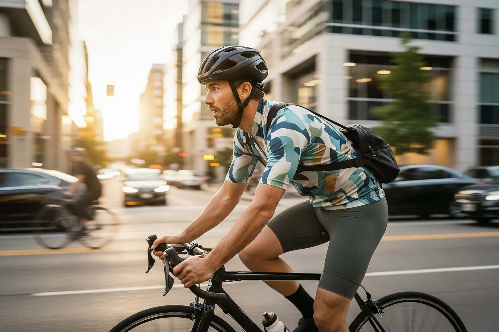 Cycling jersey with short zipper - miniaturka 9