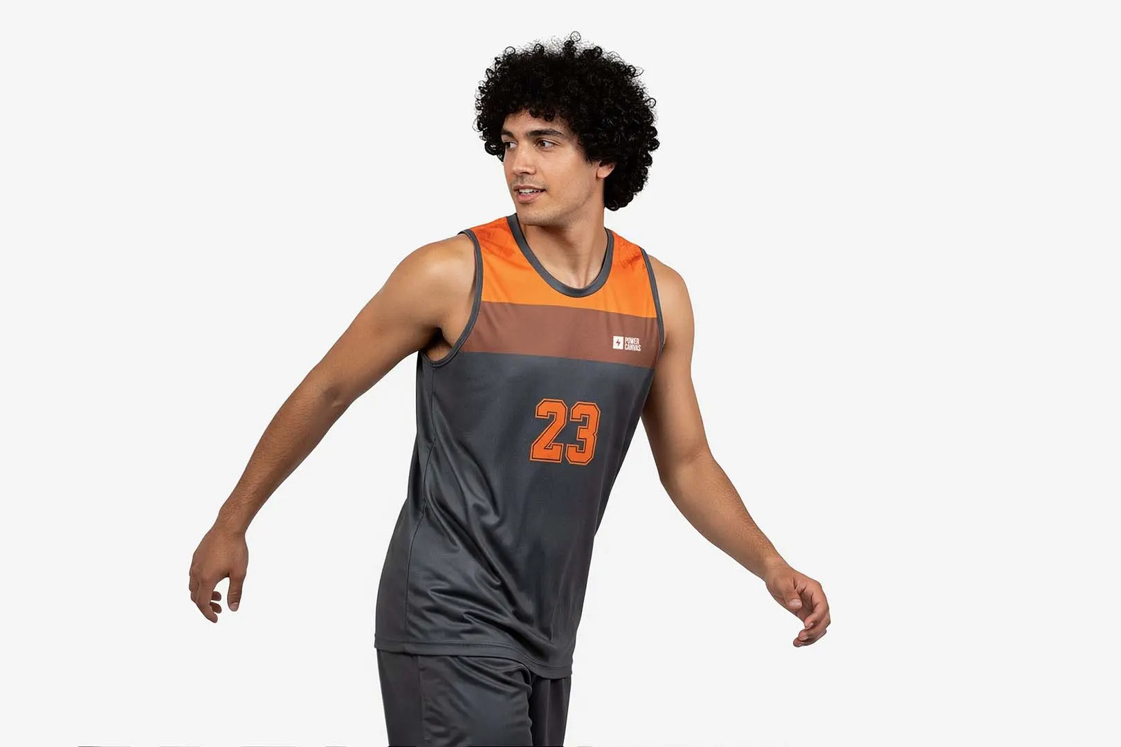 Reversible basketball shirt