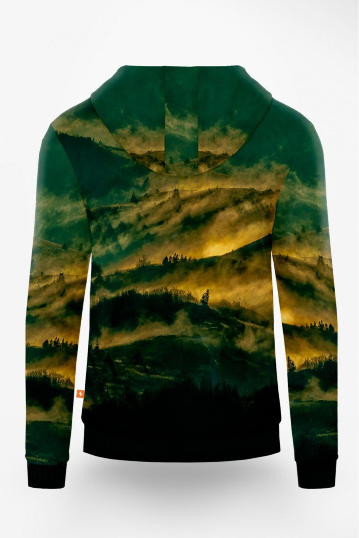 Bluza z kapturem nierozpinana Męska Bieszczady - miniaturka 2
