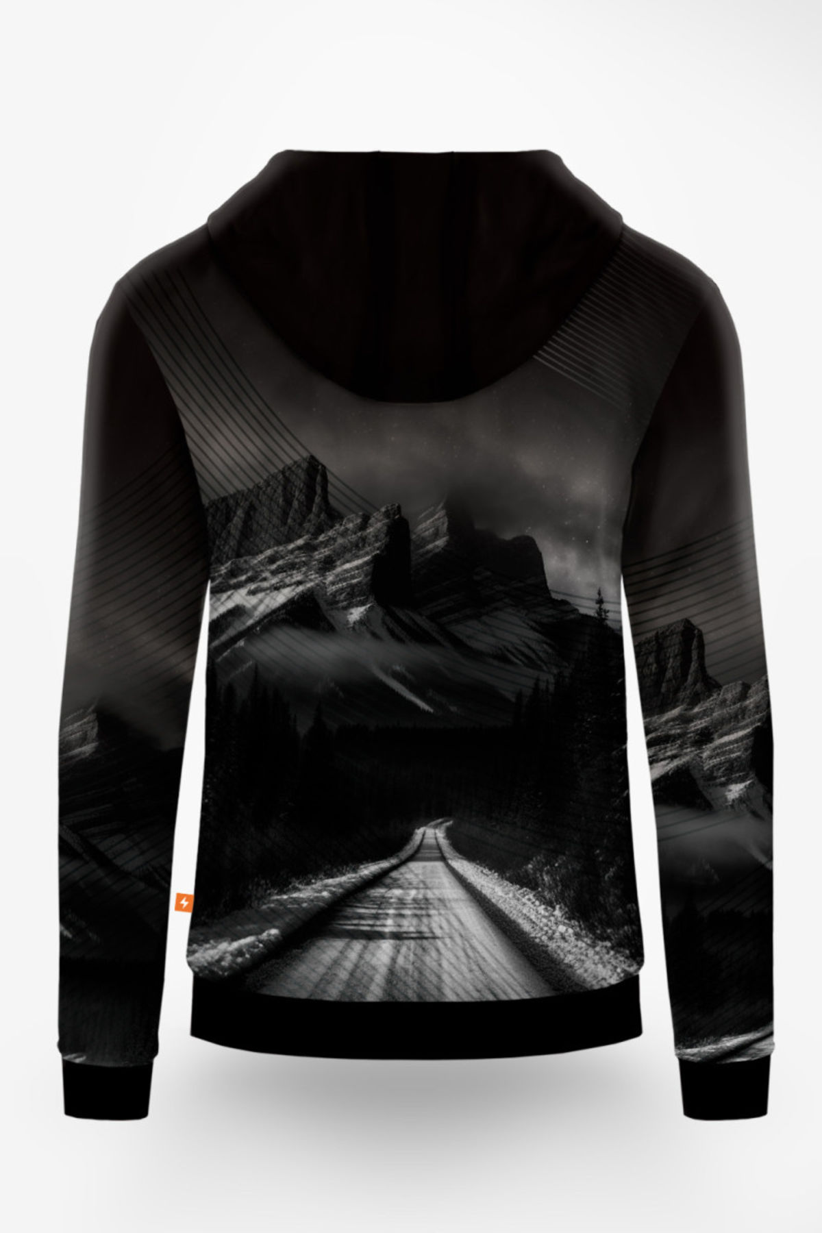 Bluza z kapturem nierozpinana Męska Mountain Explorer - miniaturka 2