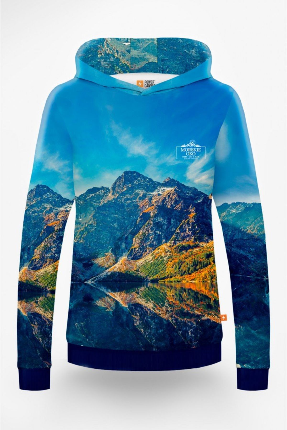 Bluza z kapturem nierozpinana Damska Morskie Oko - miniaturka 1
