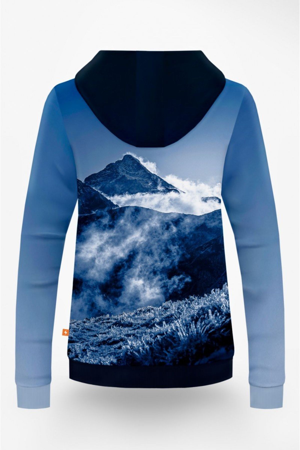 Bluza z kapturem nierozpinana Damska Krywań - miniaturka 2