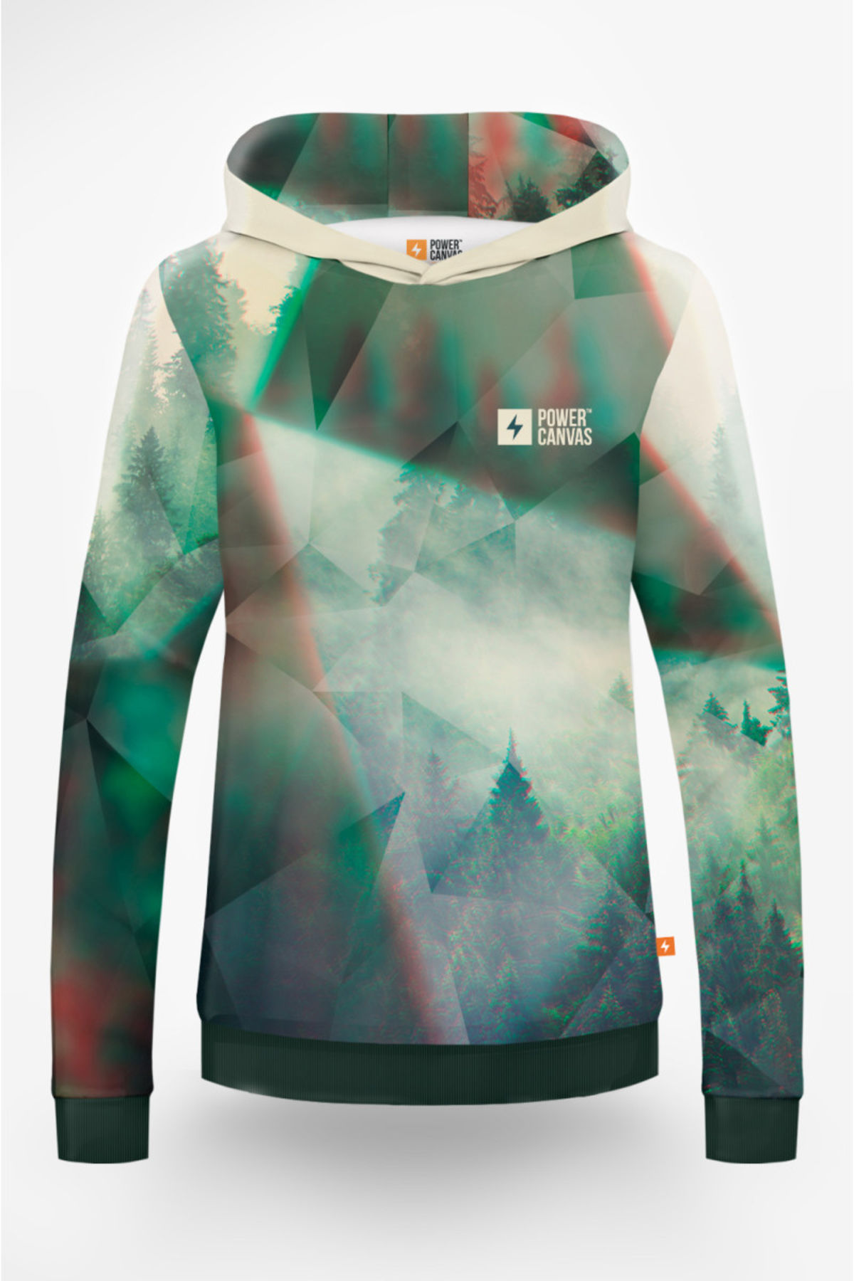 Bluza z kapturem nierozpinana Damska Crystal Forest - miniaturka 1