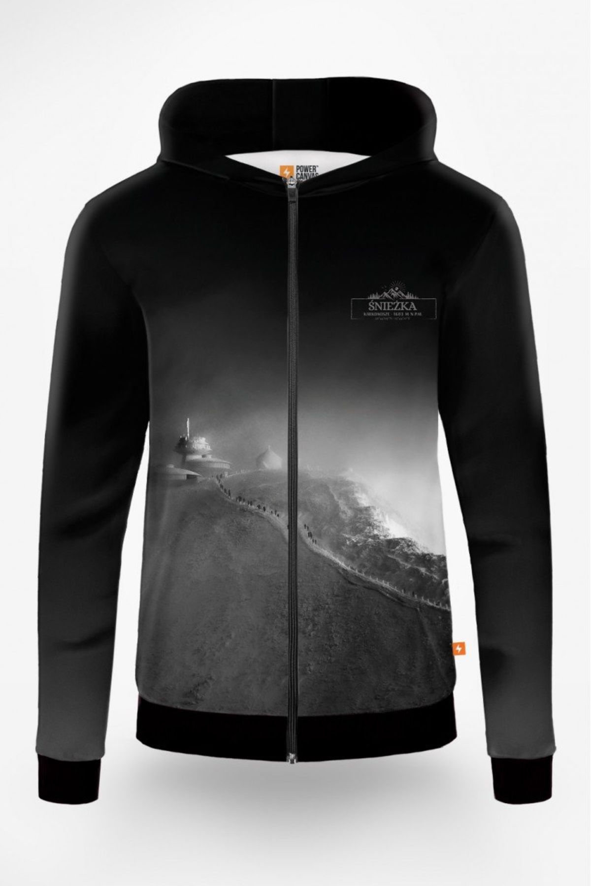 Bluza z kapturem rozpinana Męska Śnieżka - miniaturka 1