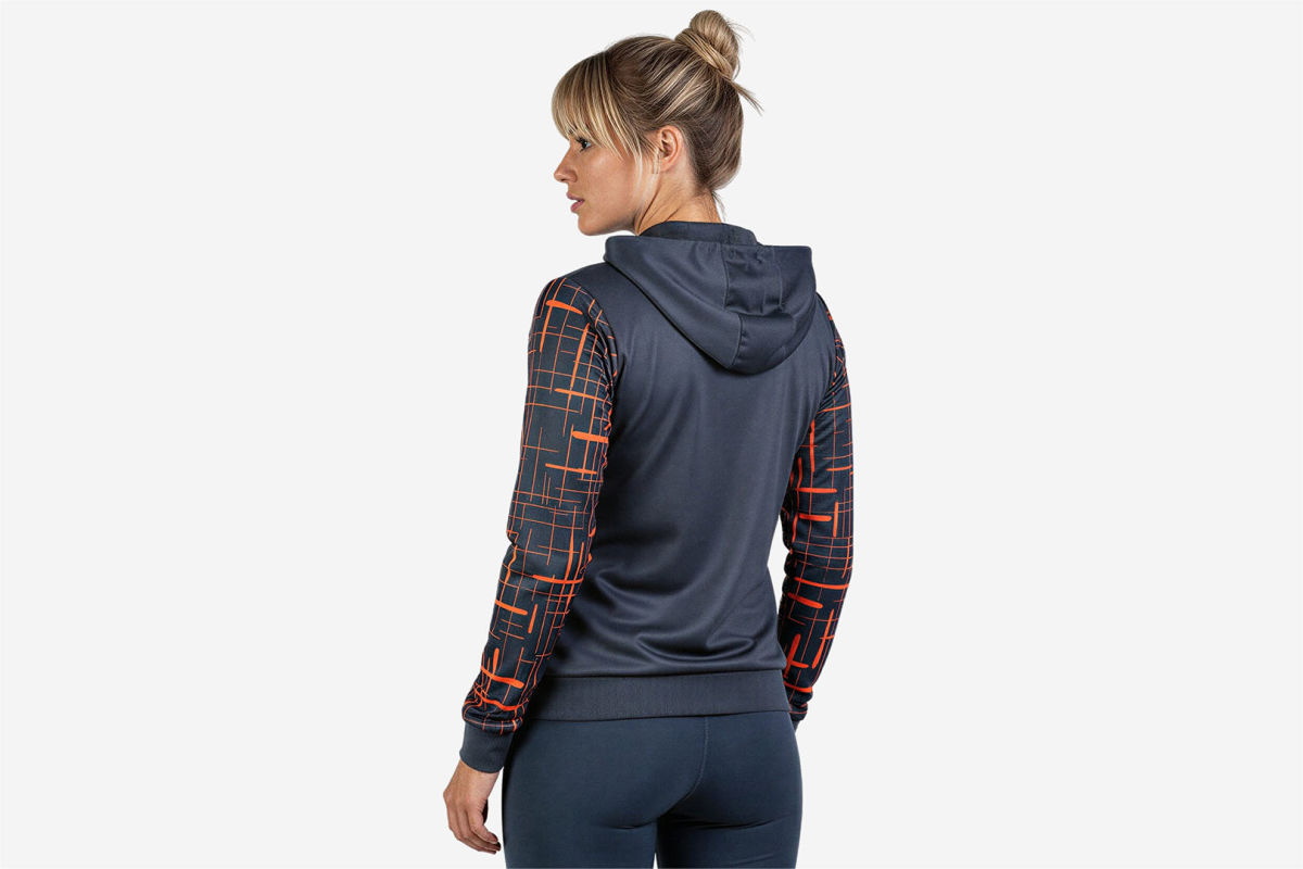 Reißverschluss-Hoodie mit Kapuze All-Active - miniaturka 4