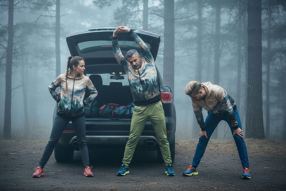 Reißverschluss-Hoodie mit Kapuze All-Active - miniaturka 9
