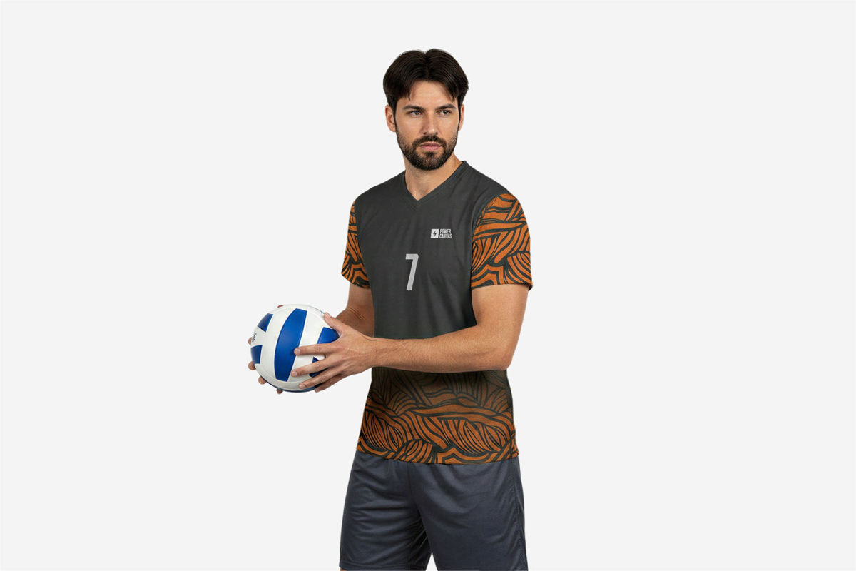 Volleyballshirt Basic V-Neck