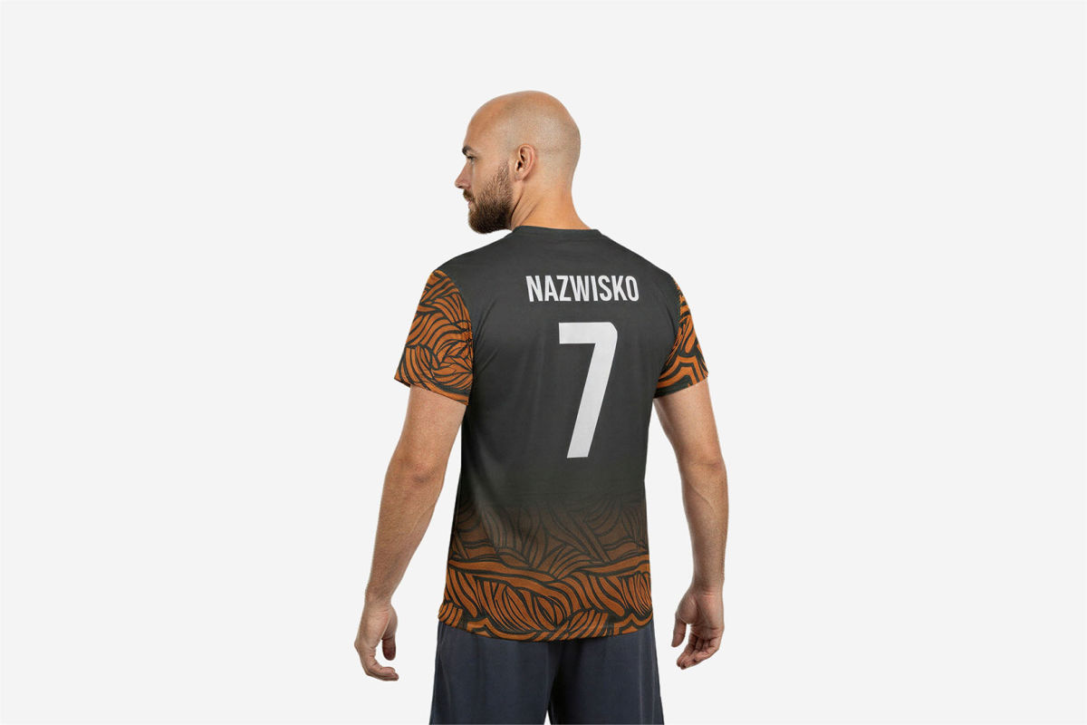 Volleyballshirt Basic V-Neck - miniaturka 2
