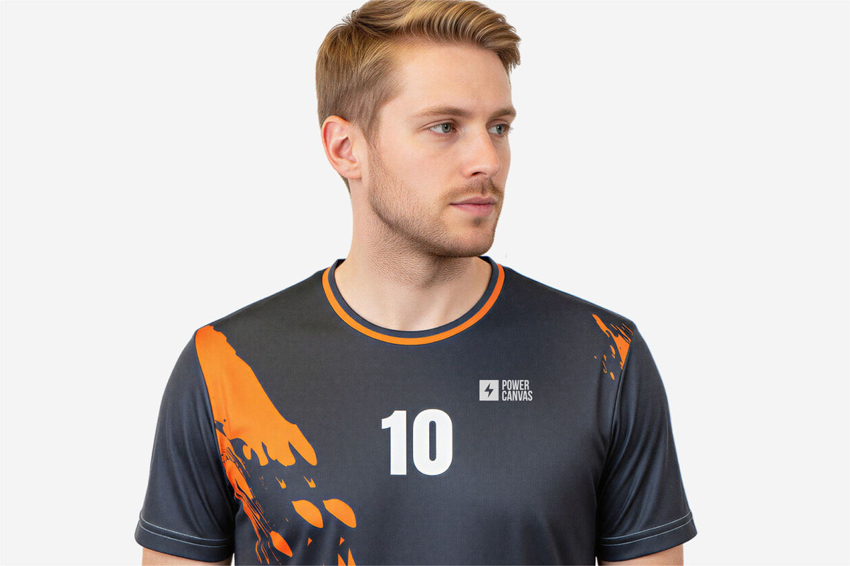 Volleyballshirt Basic O-Neck - miniaturka 6