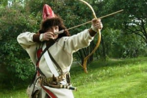 Ҡарас сәсән Башкирский лучник