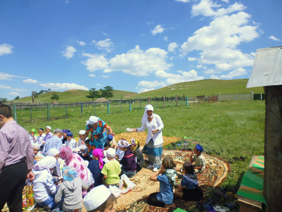 Тупаҡ ауылындағы Ҡөрйән мәжлесе