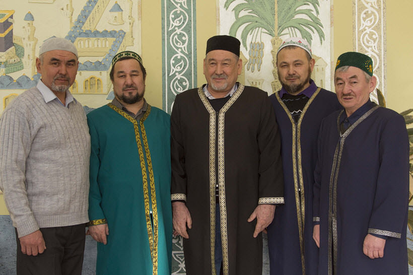 мусульмане во время торжества