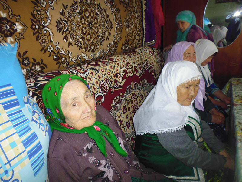 мусульманки деревни Аумышево