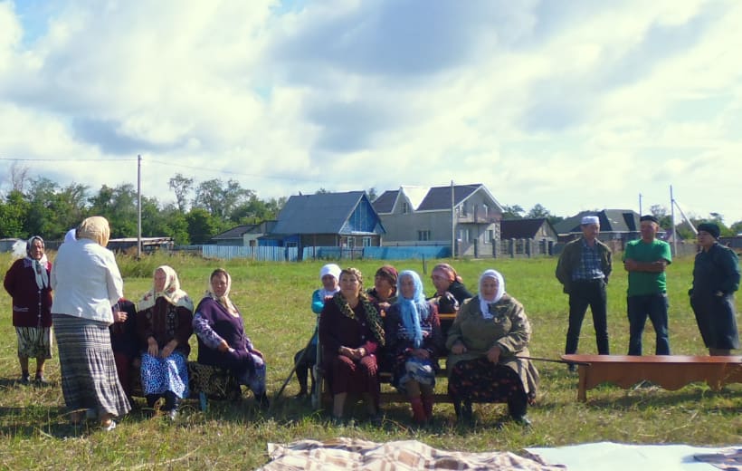 жители деревни