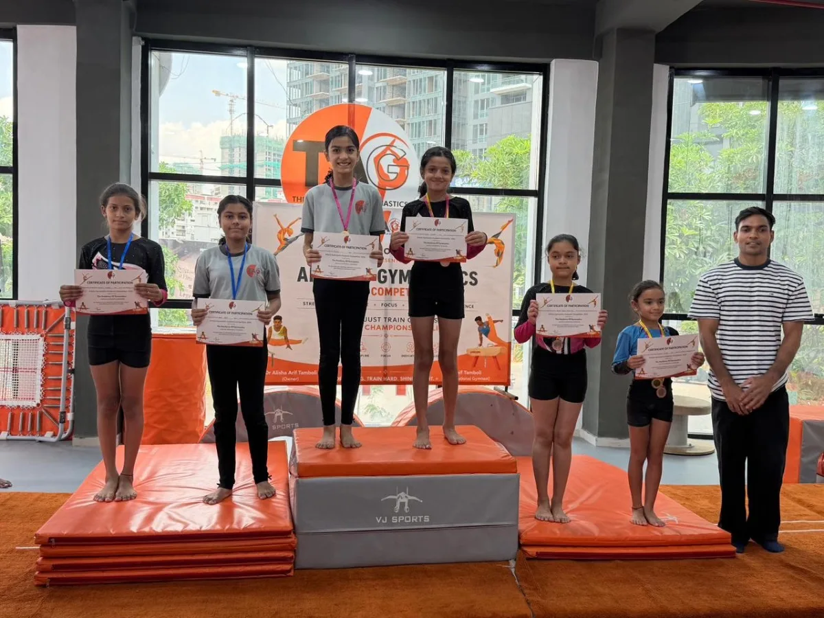 Inter-Club Level Wise Competition — The Academy of Gymnastics, Pune