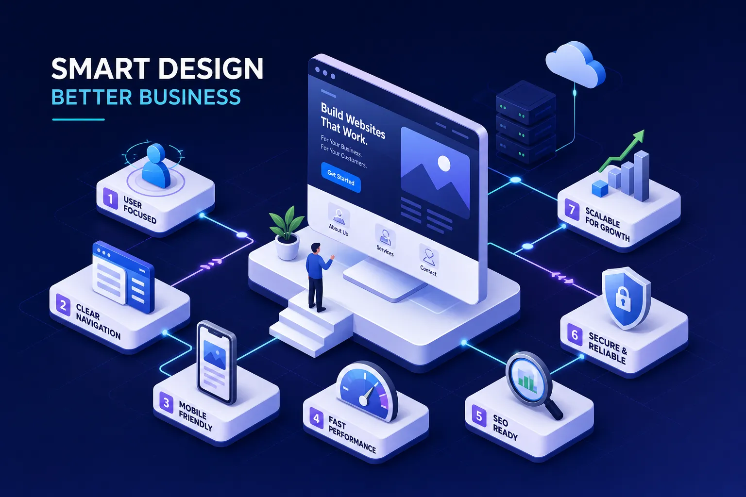 7 Practical Principles of Design of Systems for Small Business Websites