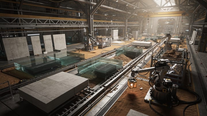 Building material manufacturing