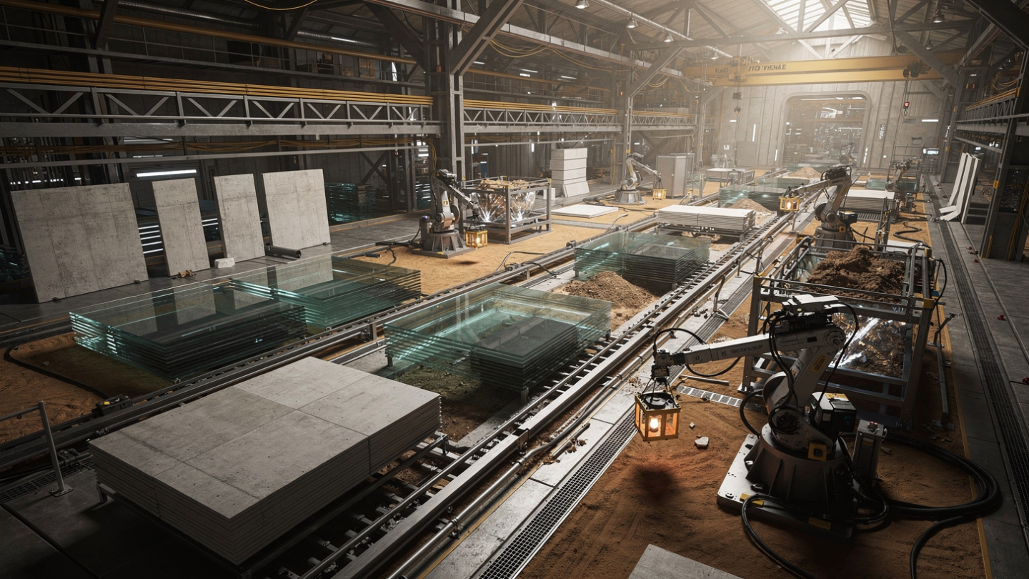 Building material manufacturing