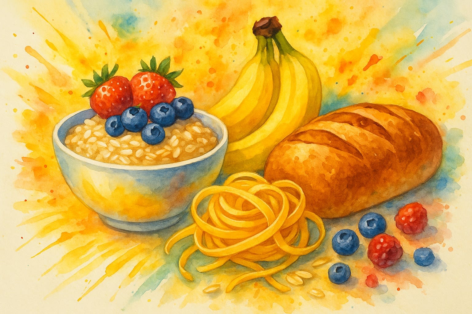 Illustration of carbs