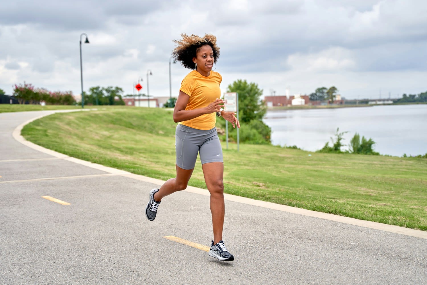 Running to help body fat percentages