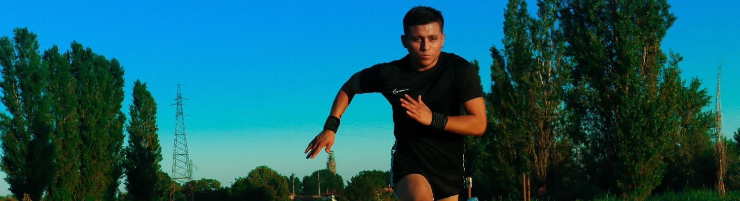 Man Sprinting