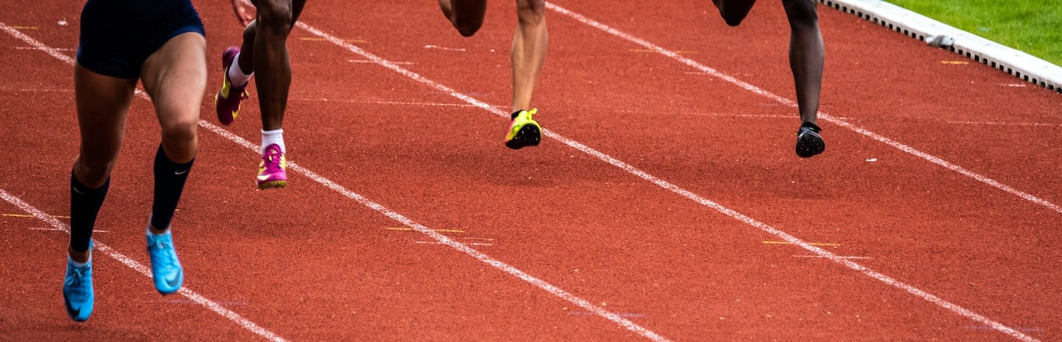 Running a Mile Race on a Track