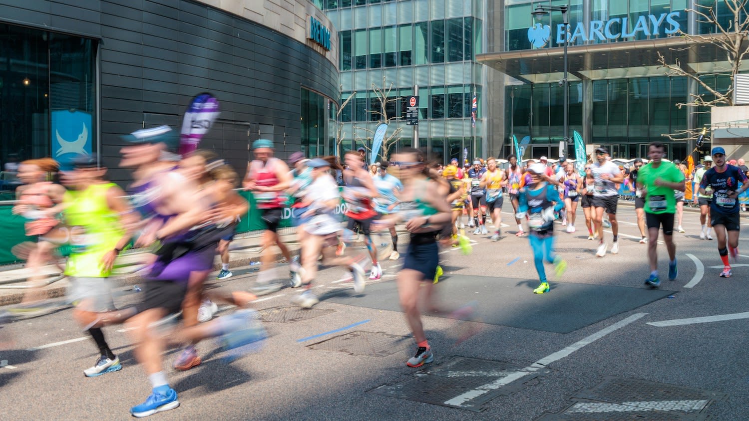 london marathon running