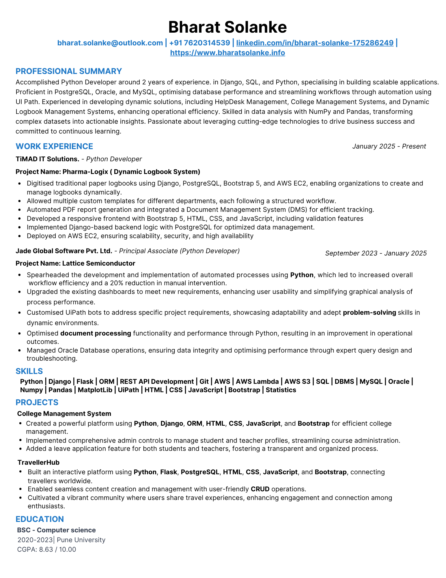 Resume