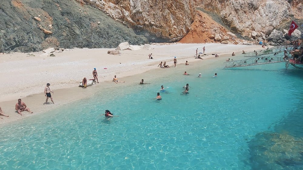 Adrasan Turkish Maldives Boat Tour with Lunch & Swimming