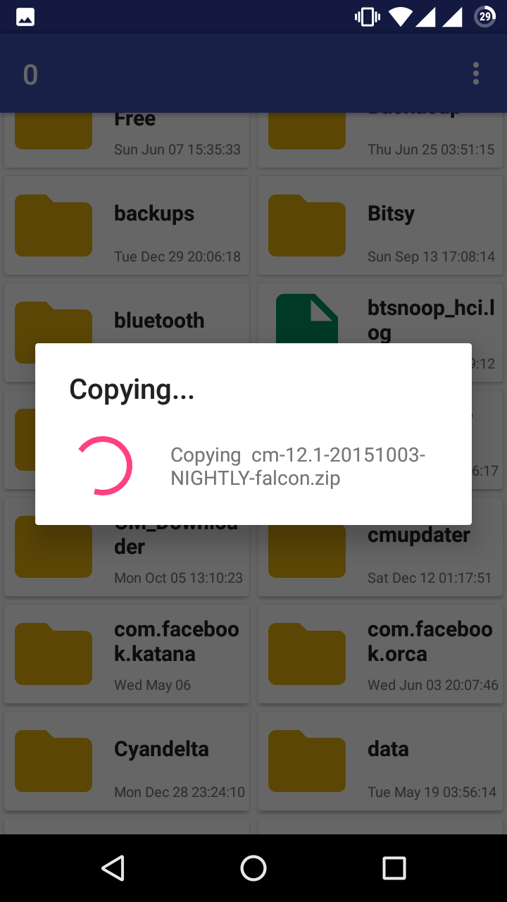 Android File Management Source Code Only